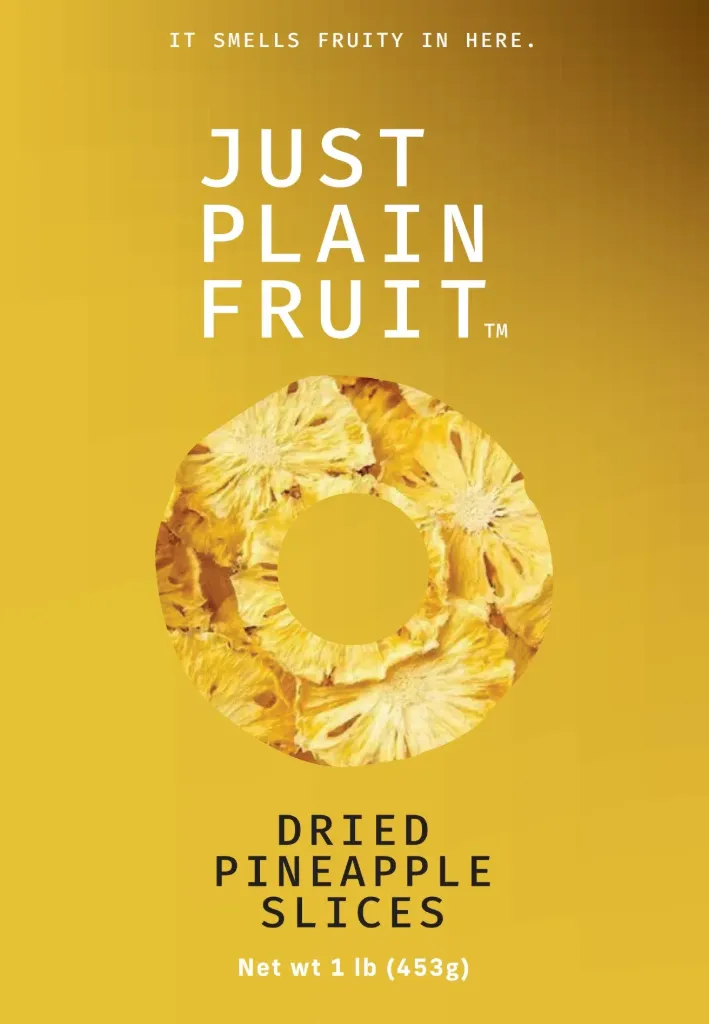 Dried Pineapple Slices (2 Ounces)